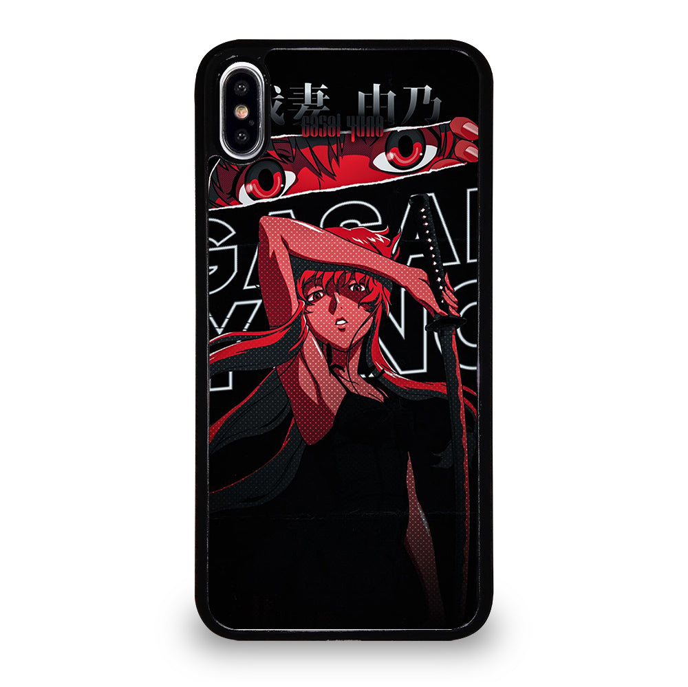 MIRAI NIKKI YUNO GASAI 3 iPhone XS Max Case Cover