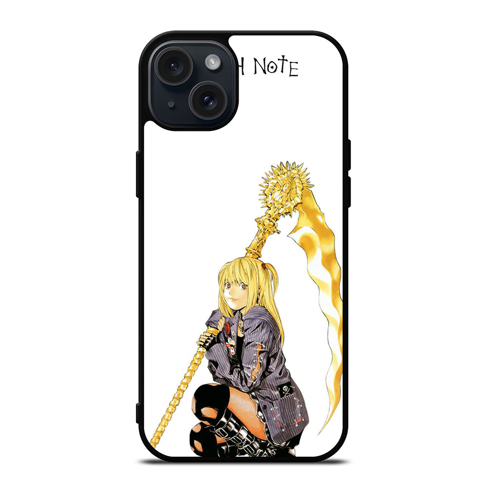 MISA AMANE DEATH NOTE BEAUTY ANIME iPhone 15 Plus Case Cover