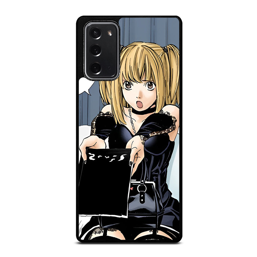 MISA AMANE DEATH NOTE CUTE Samsung Galaxy Note 20 Case Cover
