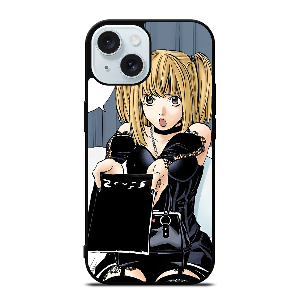 MISA AMANE DEATH NOTE CUTE iPhone 15 Case Cover