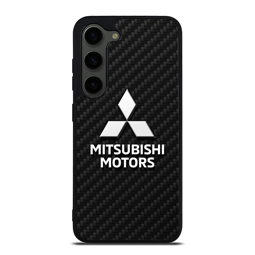 MITSUBISHI MOTORS CARBON LOGO 2 Samsung Galaxy S23 Plus Case Cover