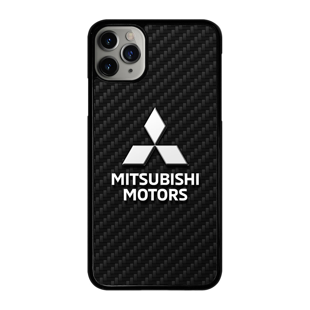 MITSUBISHI MOTORS CARBON LOGO 2 iPhone 11 Pro Max Case Cover