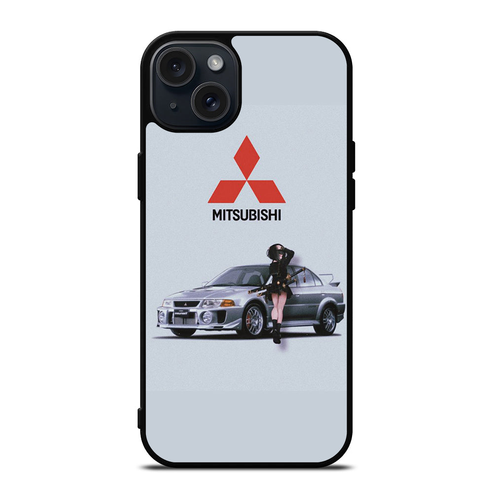 MITSUBISHI MOTORS LOGO CAR iPhone 15 Plus Case Cover