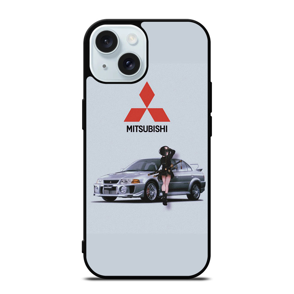 MITSUBISHI MOTORS LOGO CAR iPhone 15 Case Cover