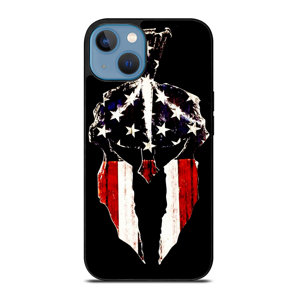 MOLON LABE AMERICAN FLAG 3 iPhone 13 Case Cover