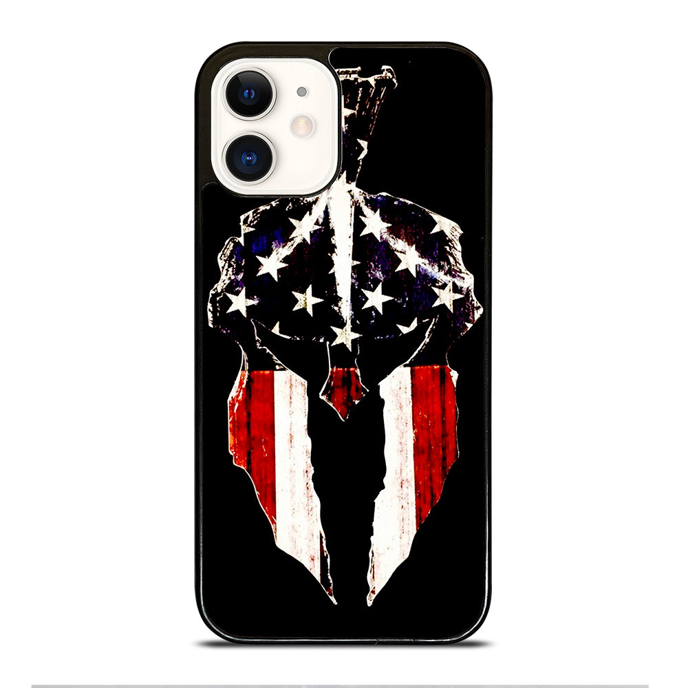 MOLON LABE AMERICAN FLAG 3 iPhone 12 Case Cover