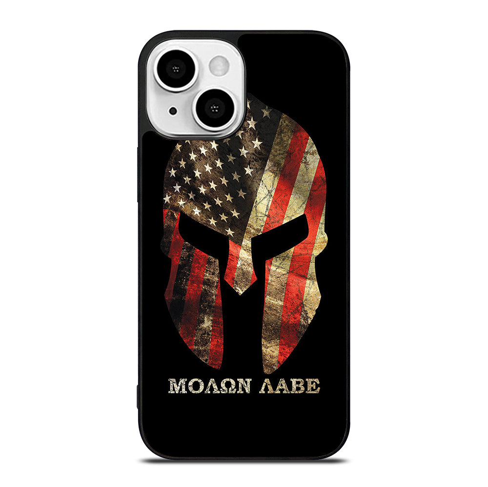 MOLON LABE AMERICAN FLAG SYMBOL iPhone 13 Mini Case Cover
