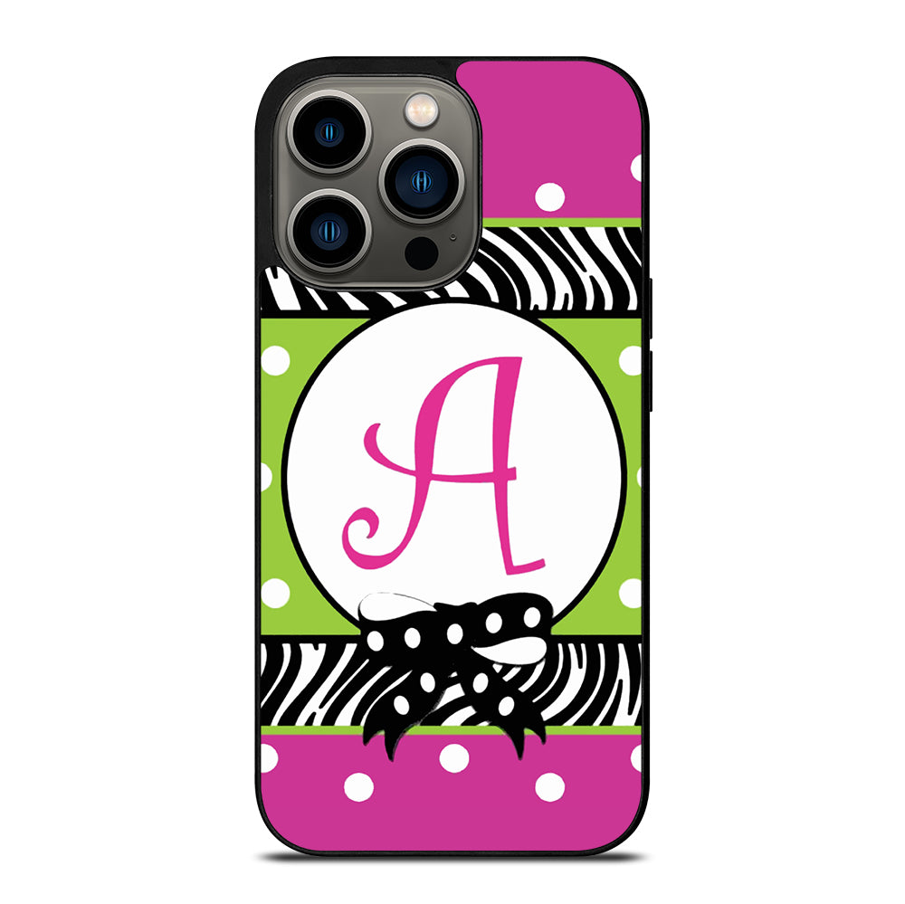 MONOGRAM GARDEN FLAG POLCADOT iPhone 13 Pro Case Cover