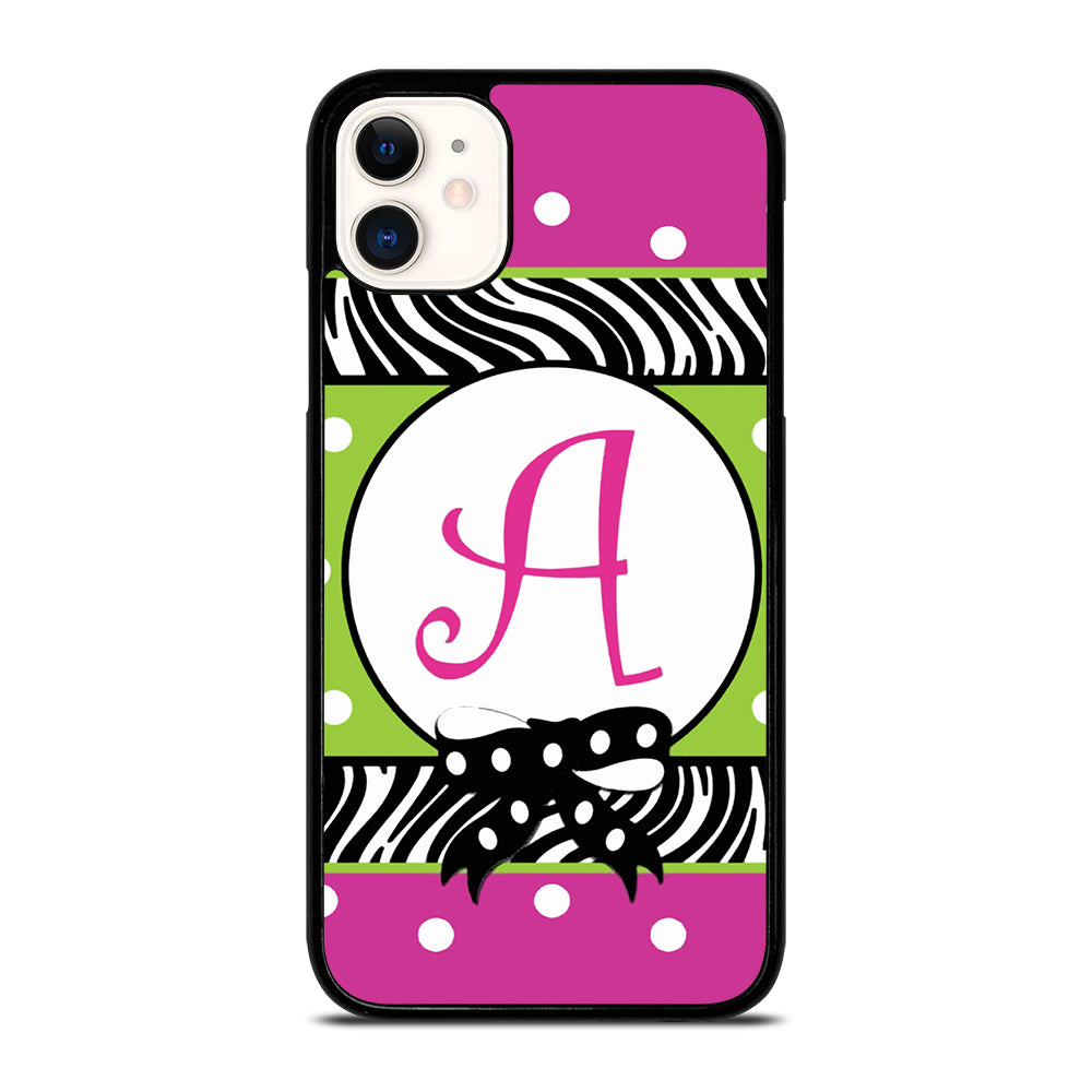 MONOGRAM GARDEN FLAG POLCADOT iPhone 11 Case Cover