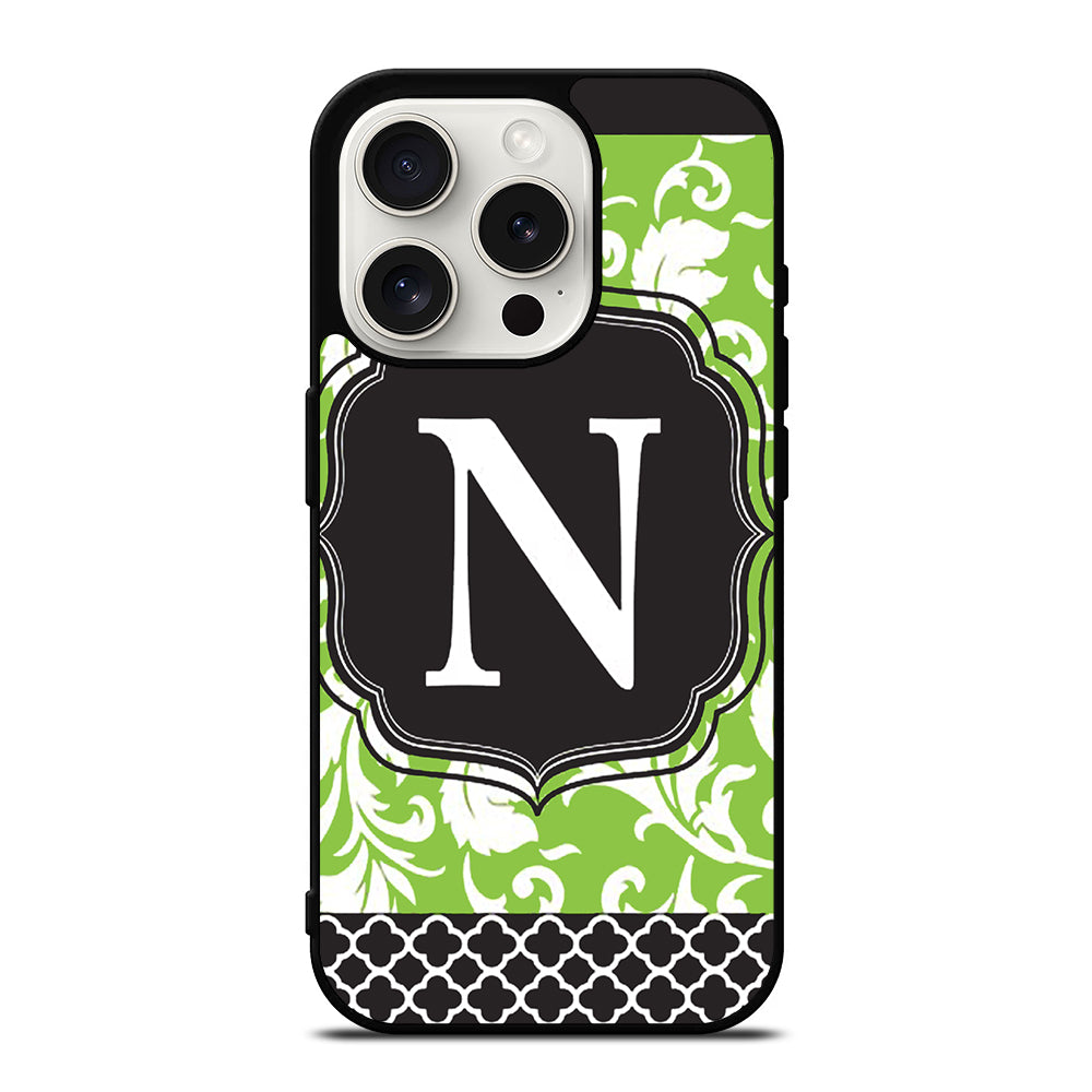 MONOGRAM GARDEN FLAG iPhone 15 Pro Case Cover
