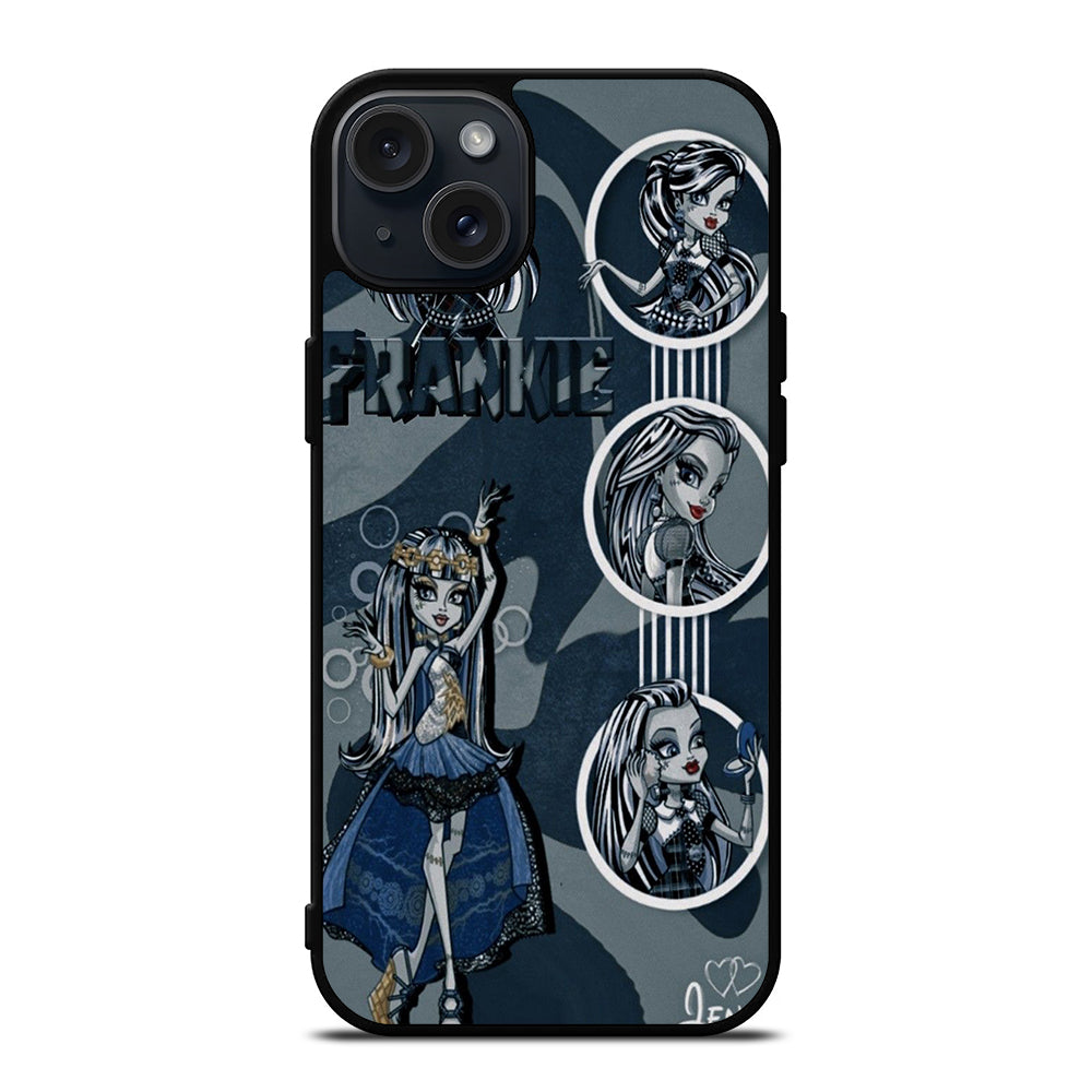 MONSTER HIGH DOLL FRANKIE STEIN ART 2 iPhone 15 Plus Case Cover