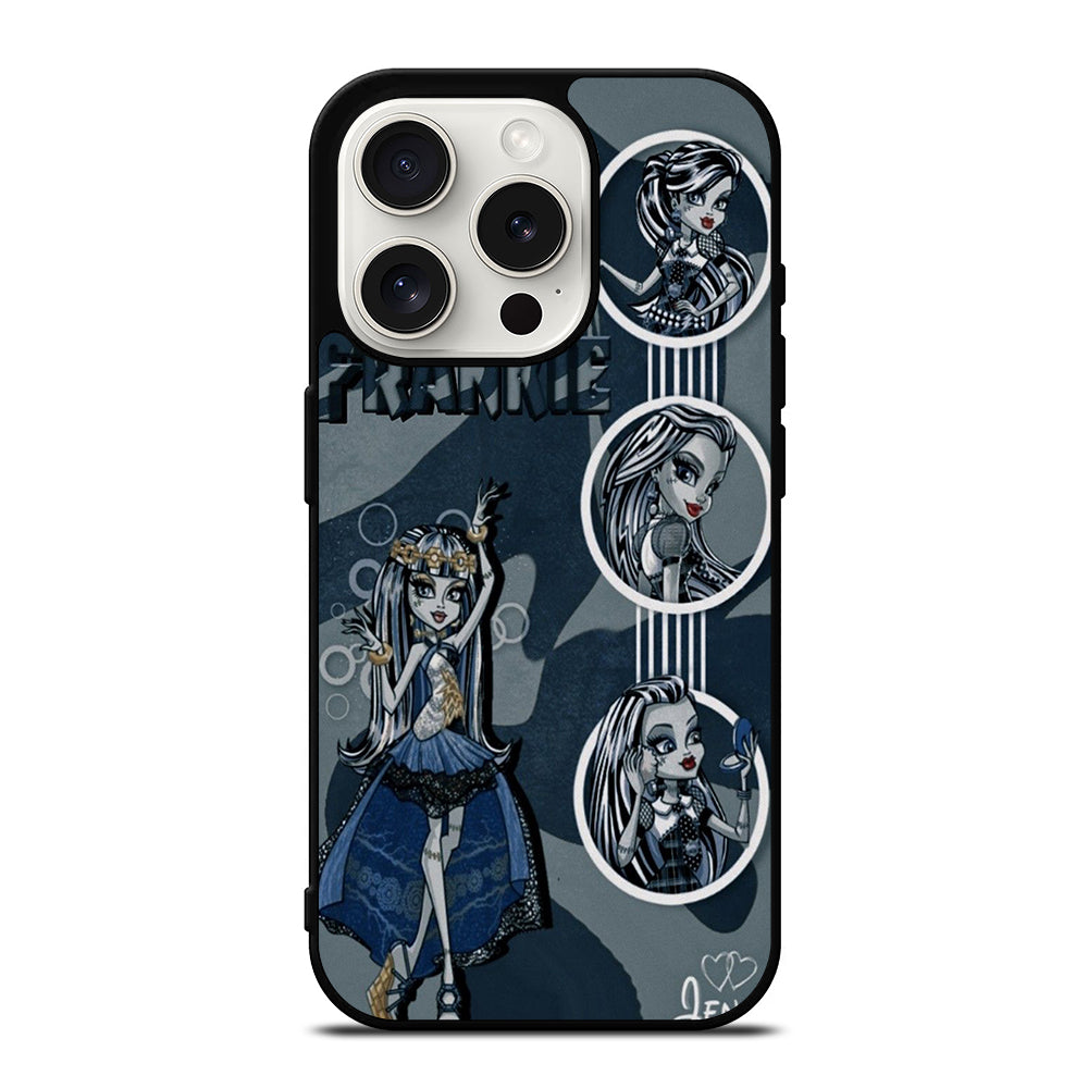 MONSTER HIGH DOLL FRANKIE STEIN ART 2 iPhone 15 Pro Case Cover