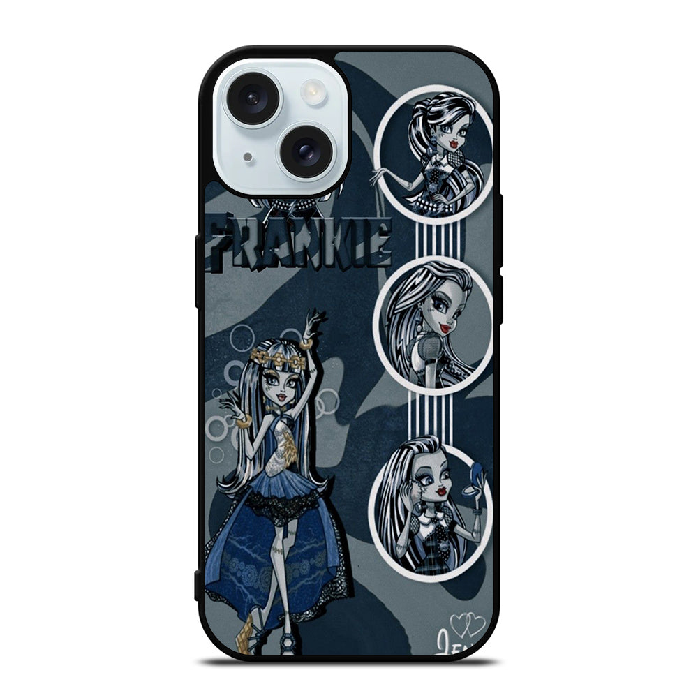 MONSTER HIGH DOLL FRANKIE STEIN ART 2 iPhone 15 Case Cover