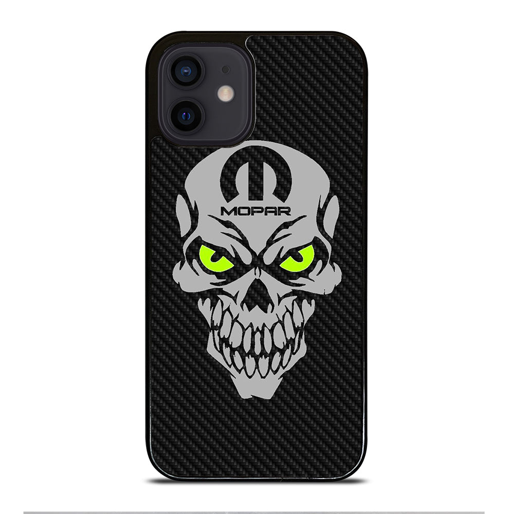MOPAR SKULL CARBON iPhone 12 Mini Case Cover