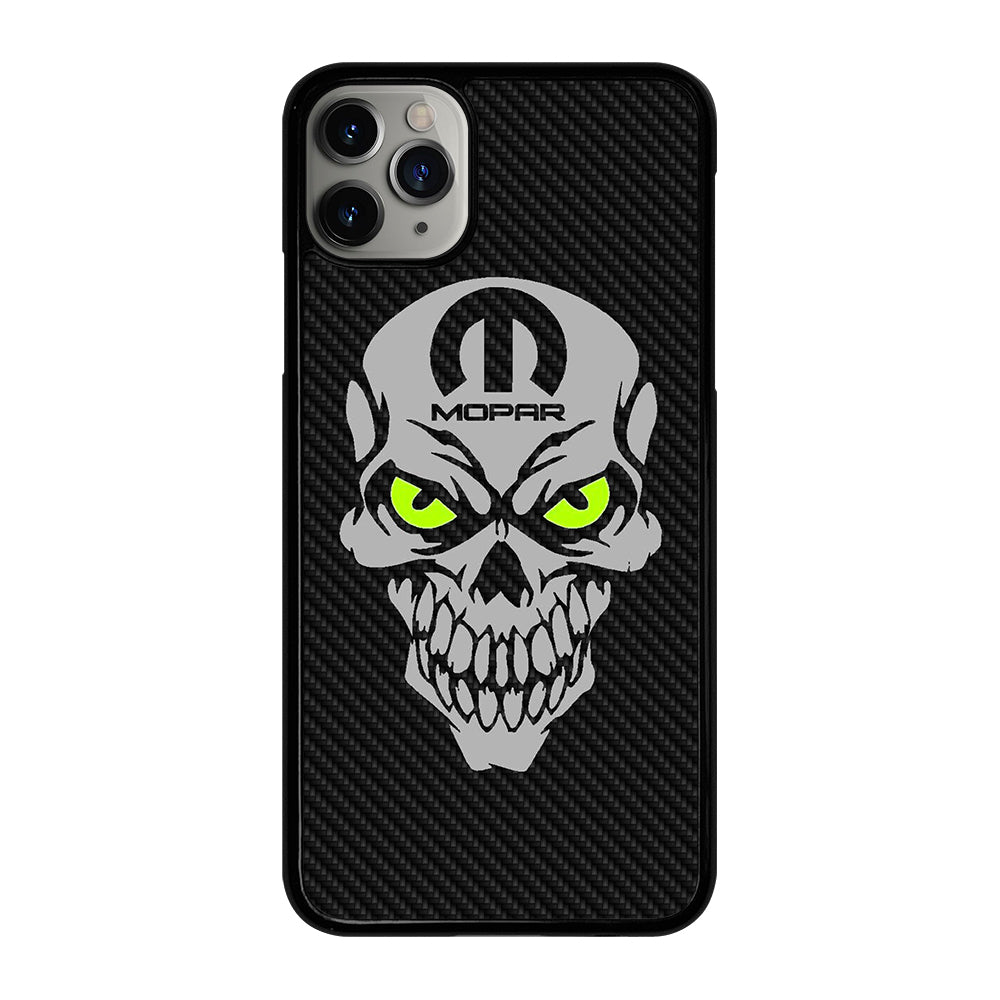 MOPAR SKULL CARBON iPhone 11 Pro Max Case Cover