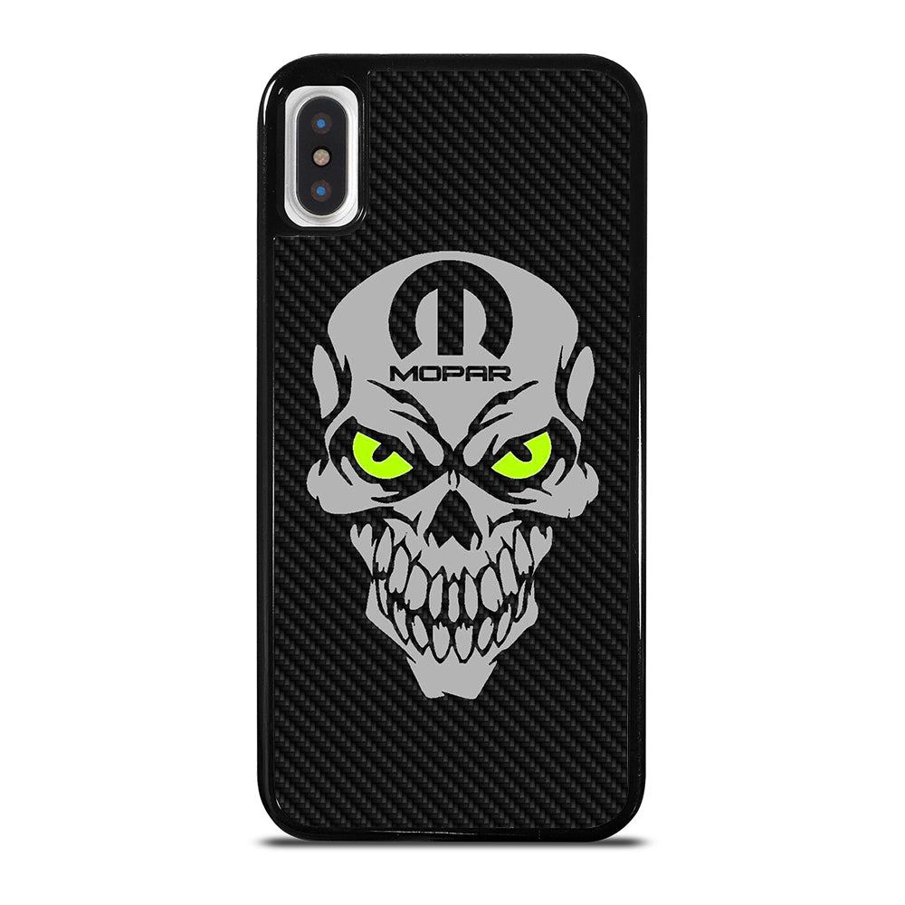 MOPAR SKULL CARBON iPhone X / XS Case Cover
