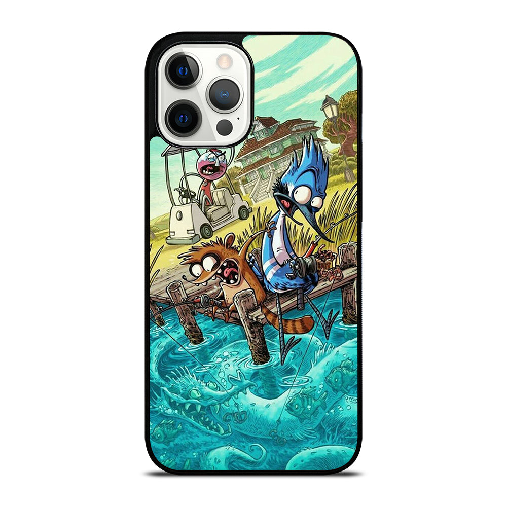 MORDECAI RIGBY CARTOON 3 iPhone 12 Pro Max Case Cover