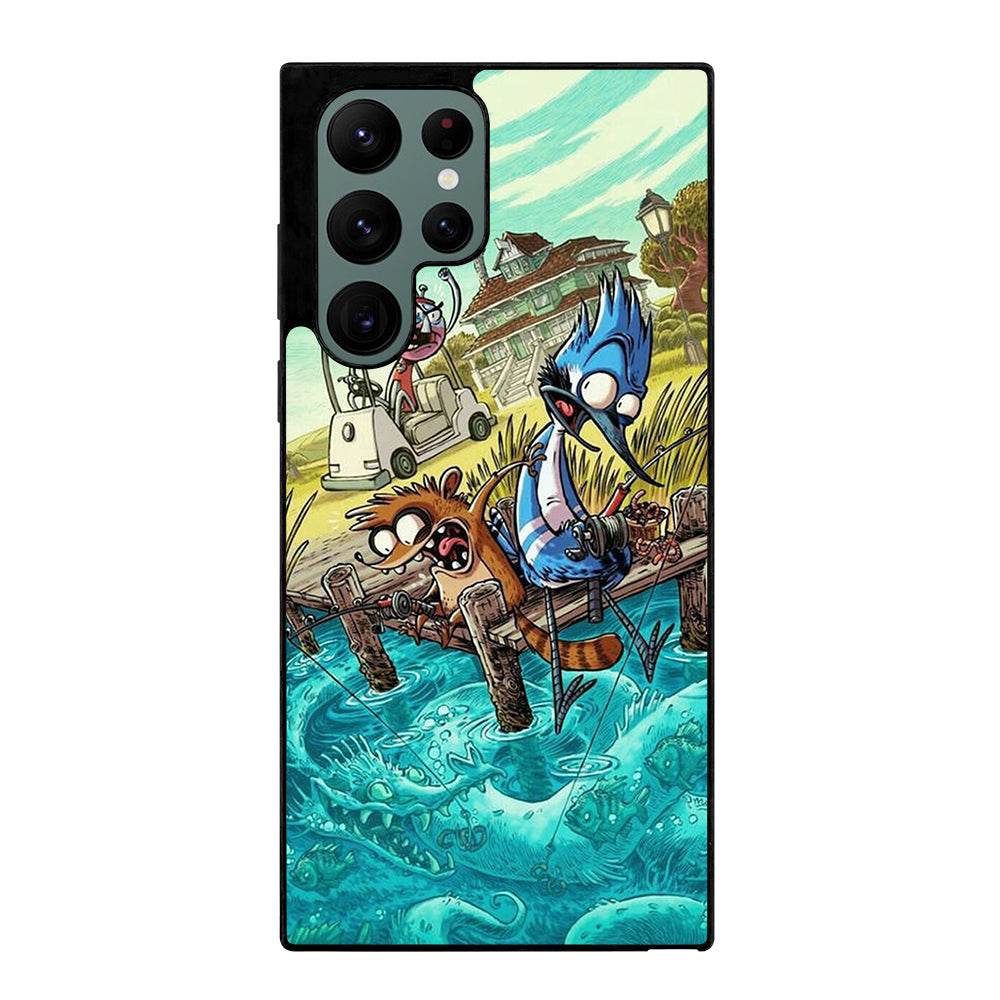 MORDECAI RIGBY CARTOON 3 Samsung Galaxy S22 Ultra Case Cover