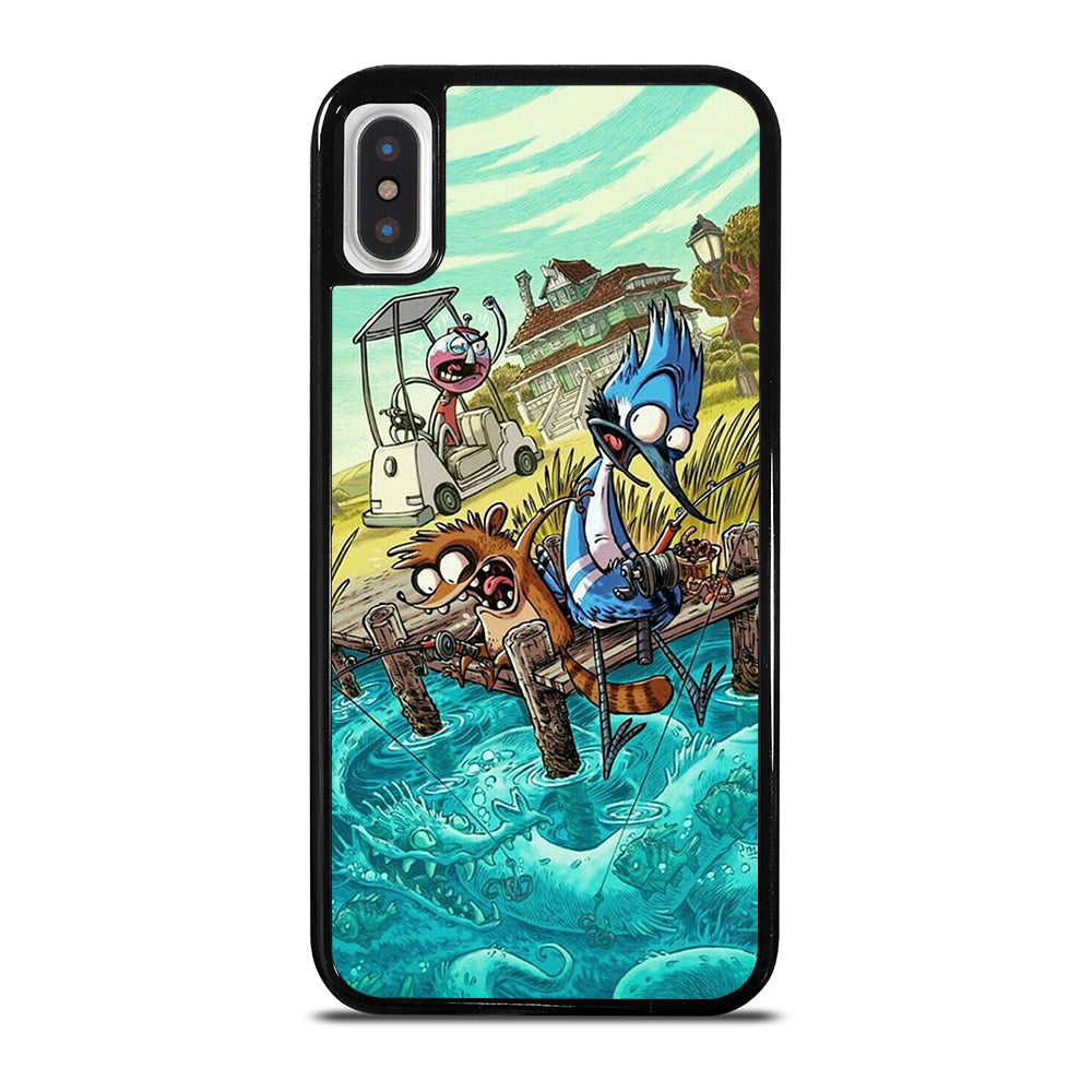MORDECAI RIGBY CARTOON 3 iPhone X / XS Case Cover