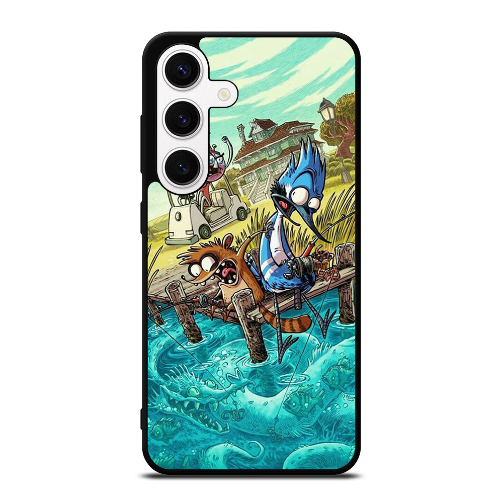 MORDECAI RIGBY CARTOON 3 Samsung Galaxy S24 Case Cover