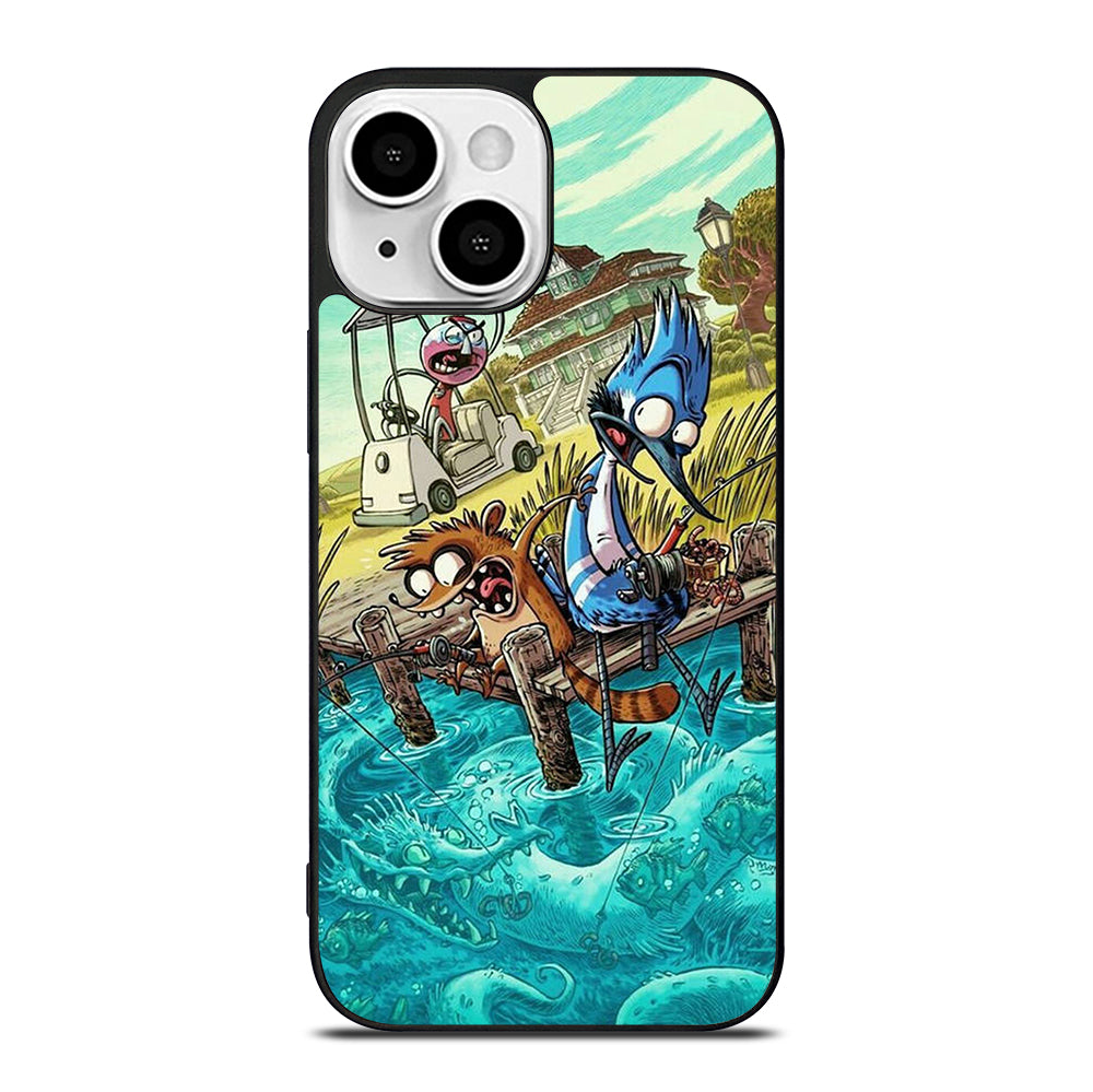 MORDECAI RIGBY CARTOON 3 iPhone 13 Mini Case Cover