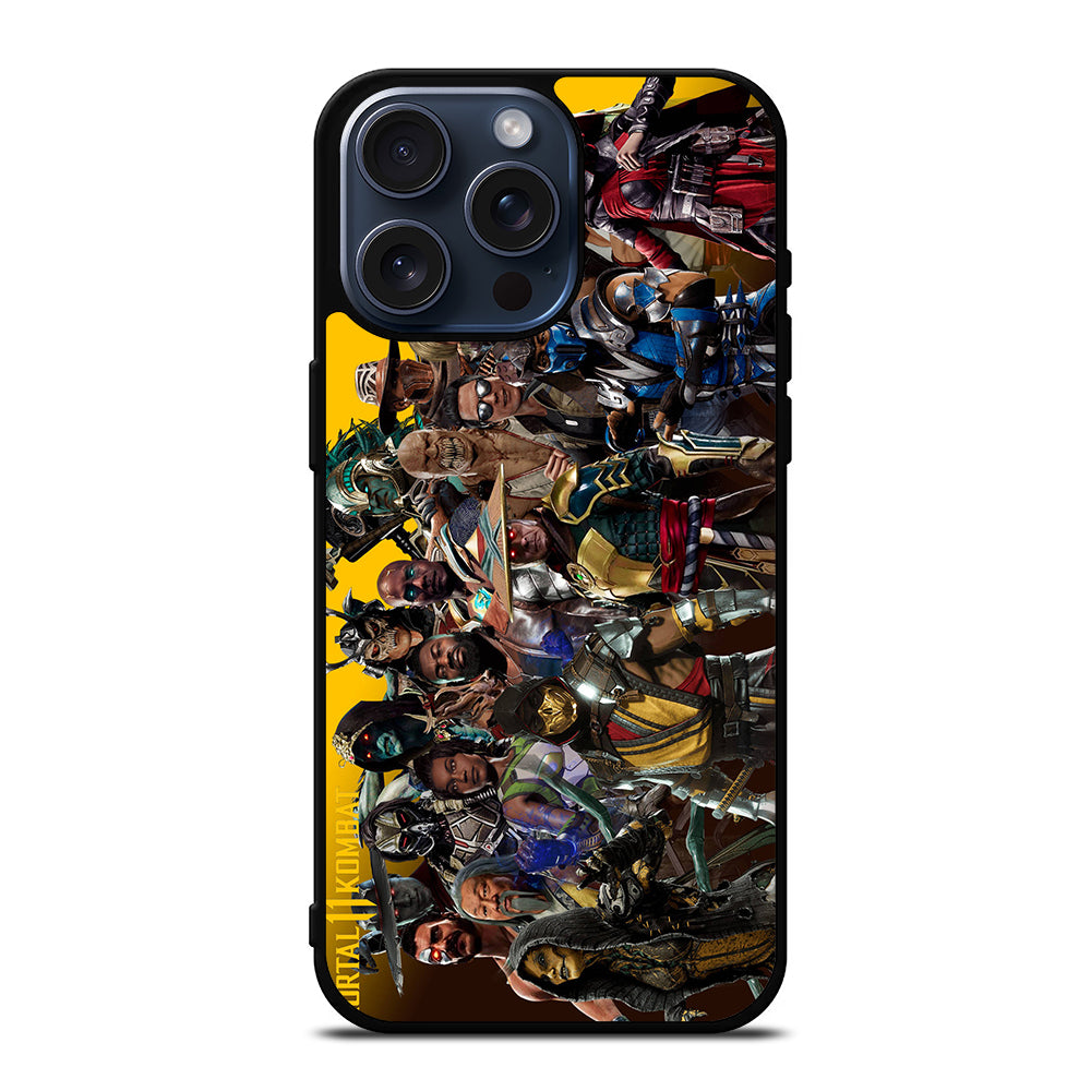 MORTAL KOMBAT GAME ALL CHARACTER iPhone 15 Pro Max Case Cover