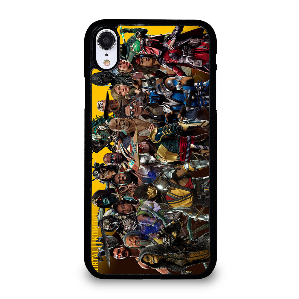 MORTAL KOMBAT GAME ALL CHARACTER iPhone XR Case Cover