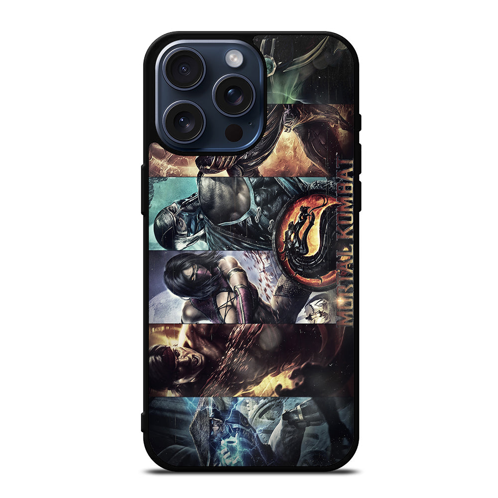 MORTAL KOMBAT GAME CHARACTER 2 iPhone 15 Pro Max Case Cover