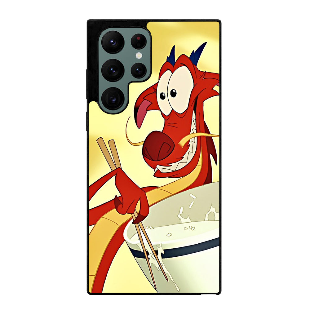 MUSHU MULAN DISNEY CARTOON 3 Samsung Galaxy S22 Ultra Case Cover