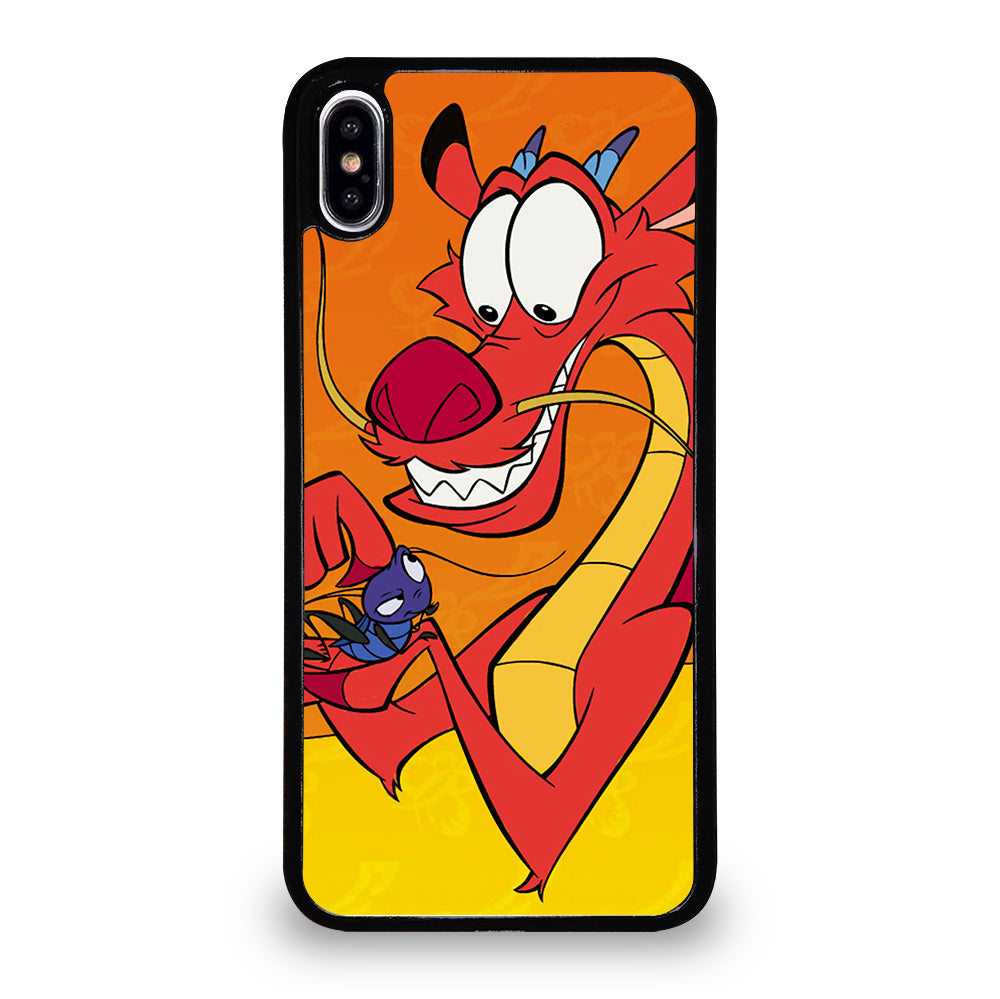 MUSHU MULAN DISNEY CARTOON 4 iPhone XS Max Case Cover