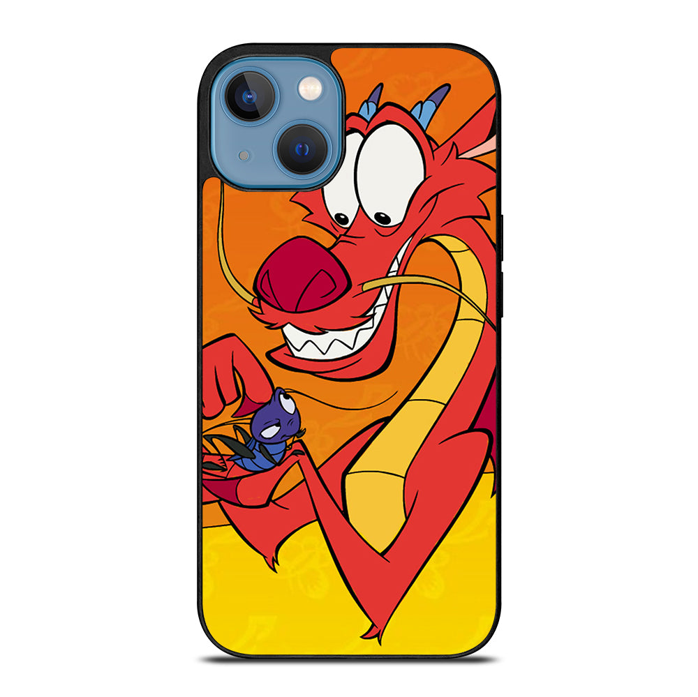 MUSHU MULAN DISNEY CARTOON 4 iPhone 13 Case Cover