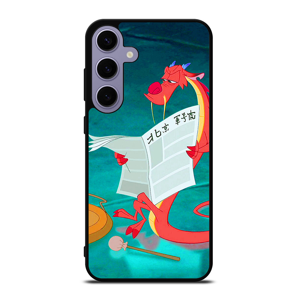 MUSHU MULAN DISNEY CARTOON 5 Samsung Galaxy S24 Plus Case Cover