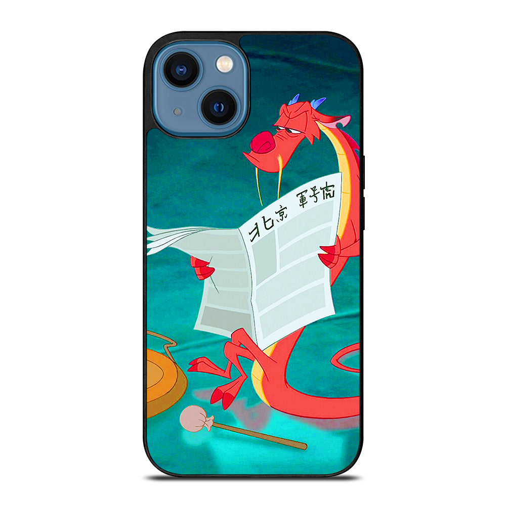 MUSHU MULAN DISNEY CARTOON 5 iPhone 14 Case Cover