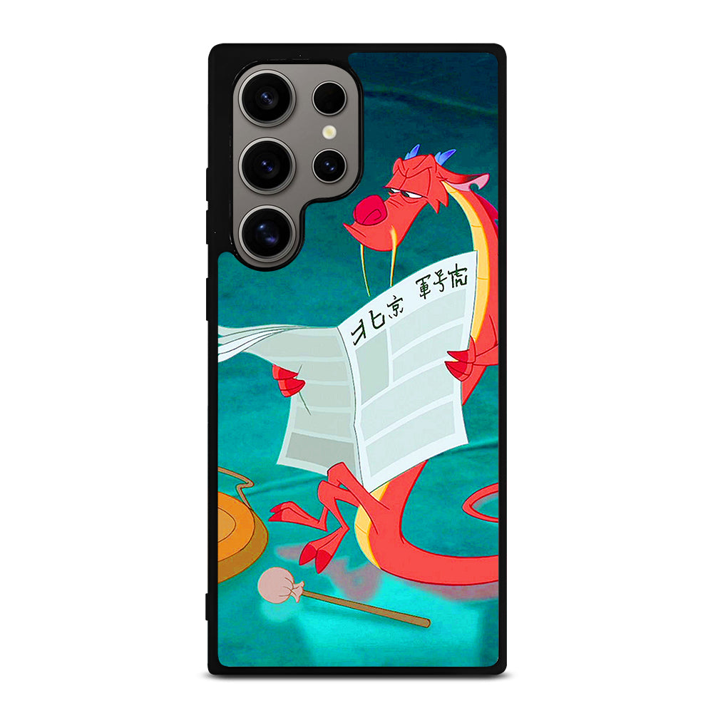 MUSHU MULAN DISNEY CARTOON 5 Samsung Galaxy S24 Ultra Case Cover