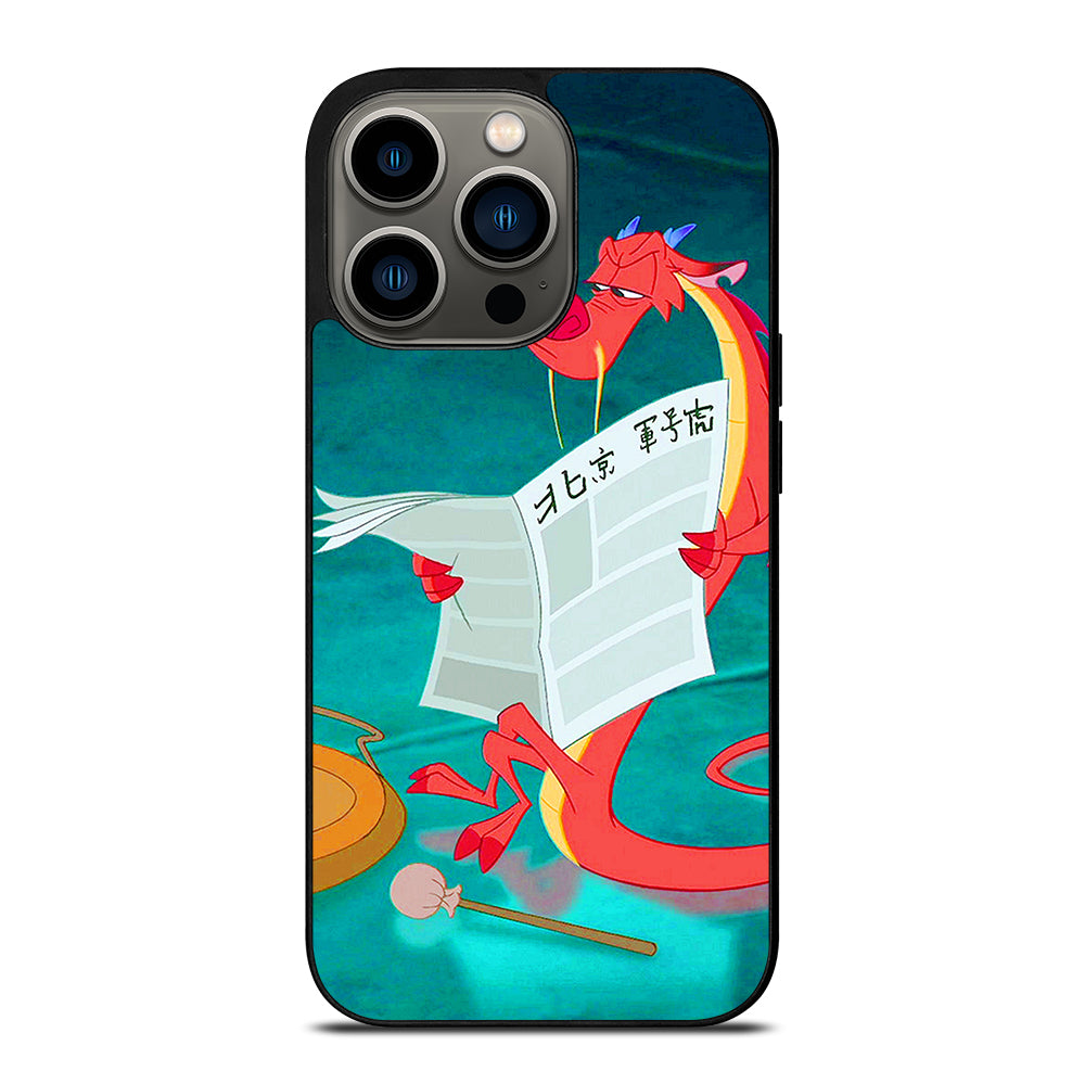 MUSHU MULAN DISNEY CARTOON 5 iPhone 13 Pro Case Cover