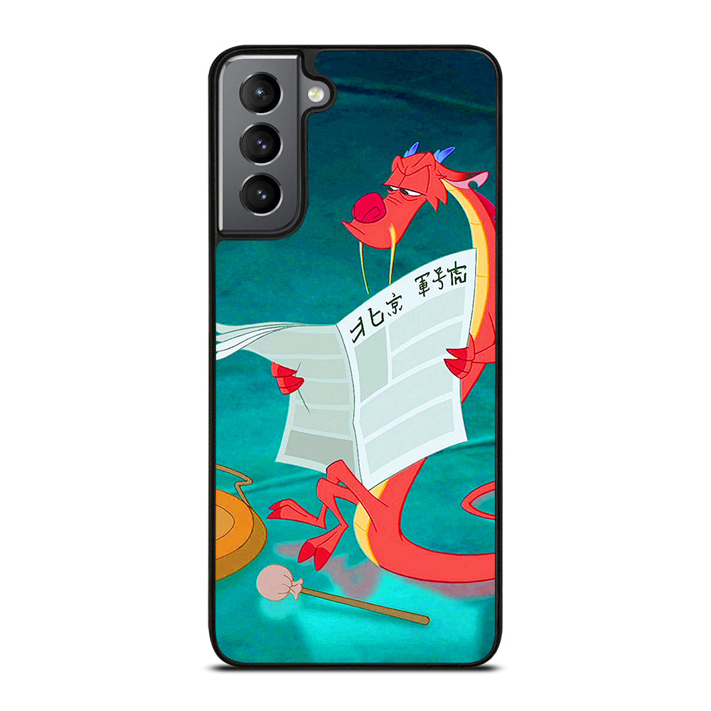 MUSHU MULAN DISNEY CARTOON 5 Samsung Galaxy S21 Plus Case Cover