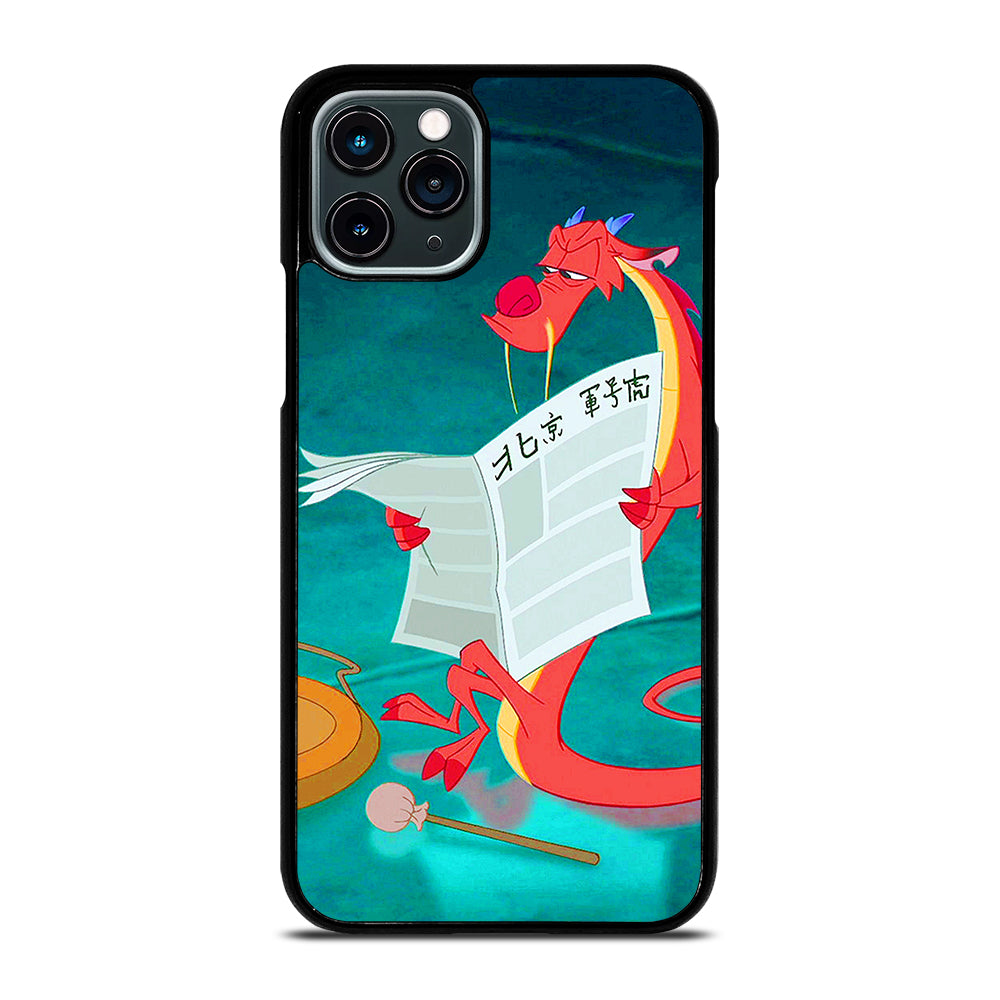 MUSHU MULAN DISNEY CARTOON 5 iPhone 11 Pro Case Cover