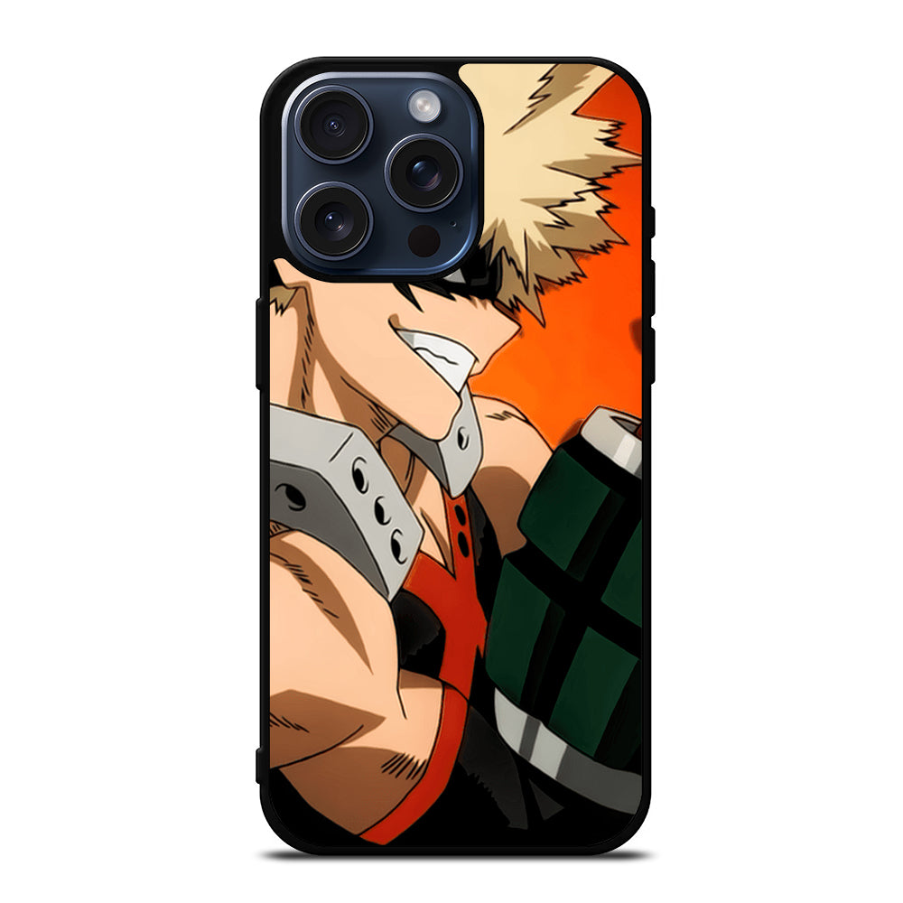 MY HERO ACADEMIA BAKUGOU ANIME SERIES iPhone 15 Pro Max Case Cover