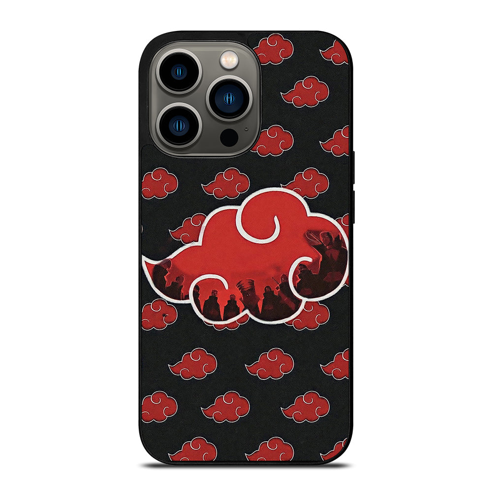 NARUTO AKATSUKI CLOUDS LOGO iPhone 13 Pro Case Cover