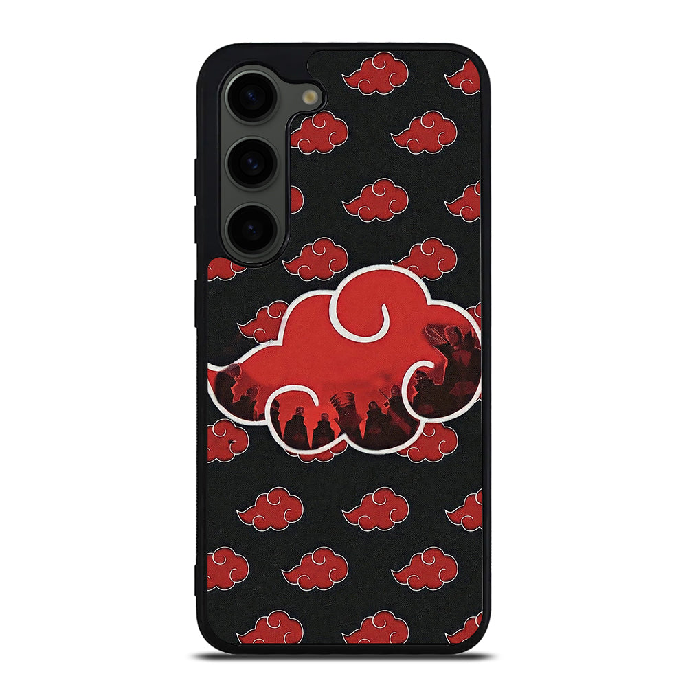 NARUTO AKATSUKI CLOUDS LOGO Samsung Galaxy S23 Plus Case Cover