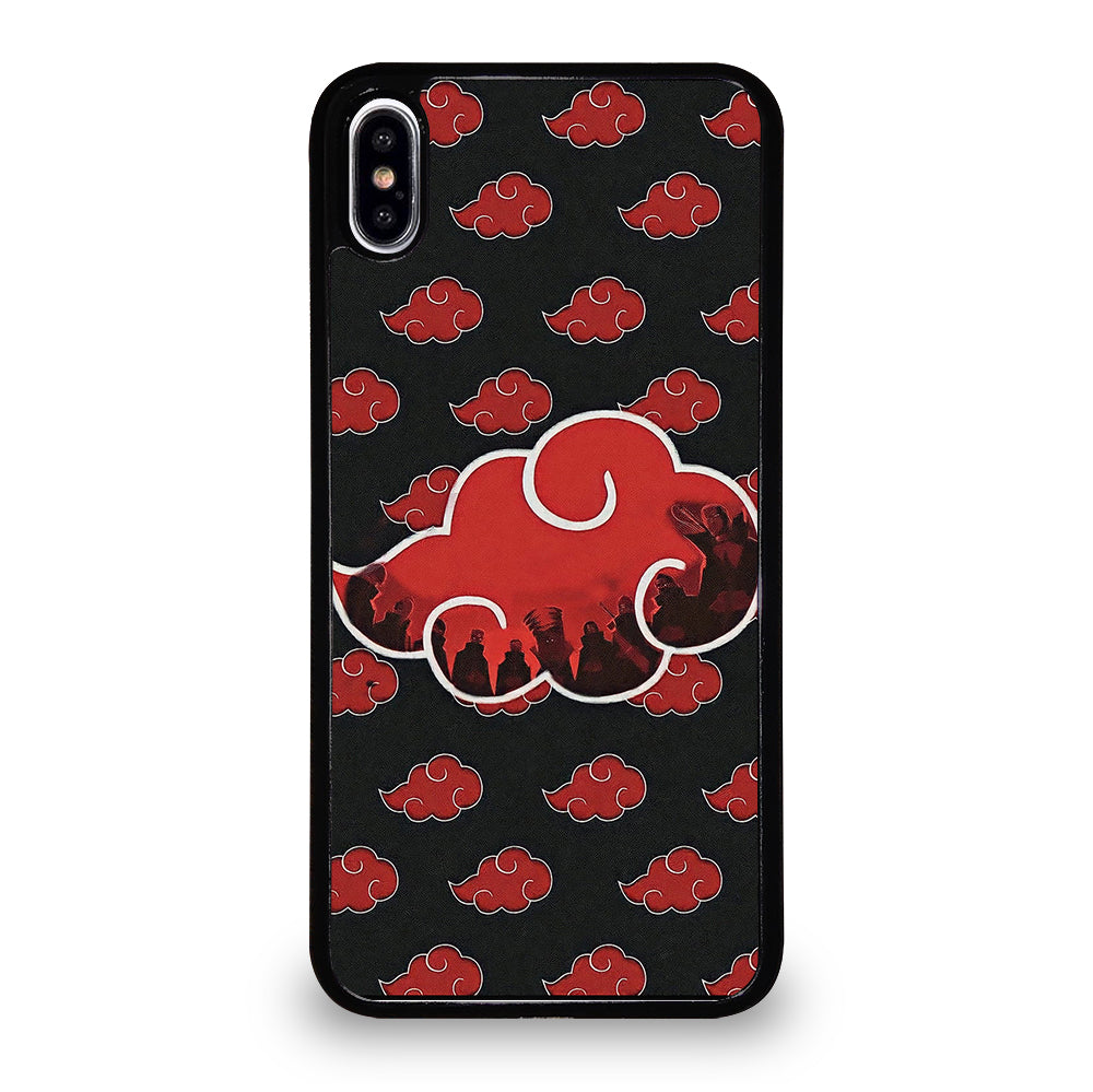 NARUTO AKATSUKI CLOUDS LOGO iPhone XS Max Case Cover