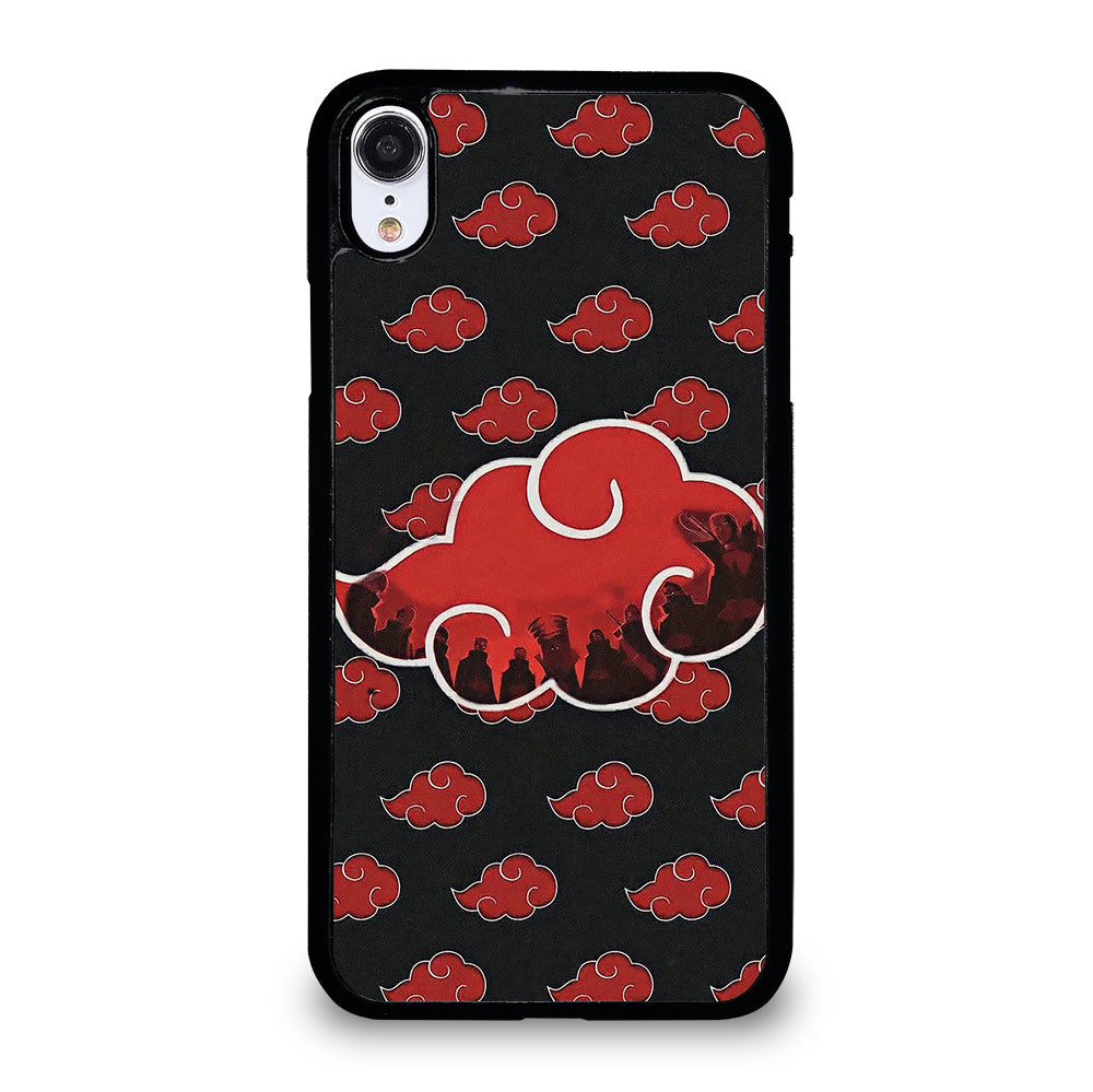 NARUTO AKATSUKI CLOUDS LOGO iPhone XR Case Cover