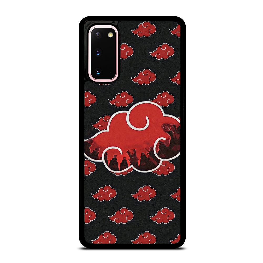 NARUTO AKATSUKI CLOUDS LOGO Samsung Galaxy S20 Case Cover