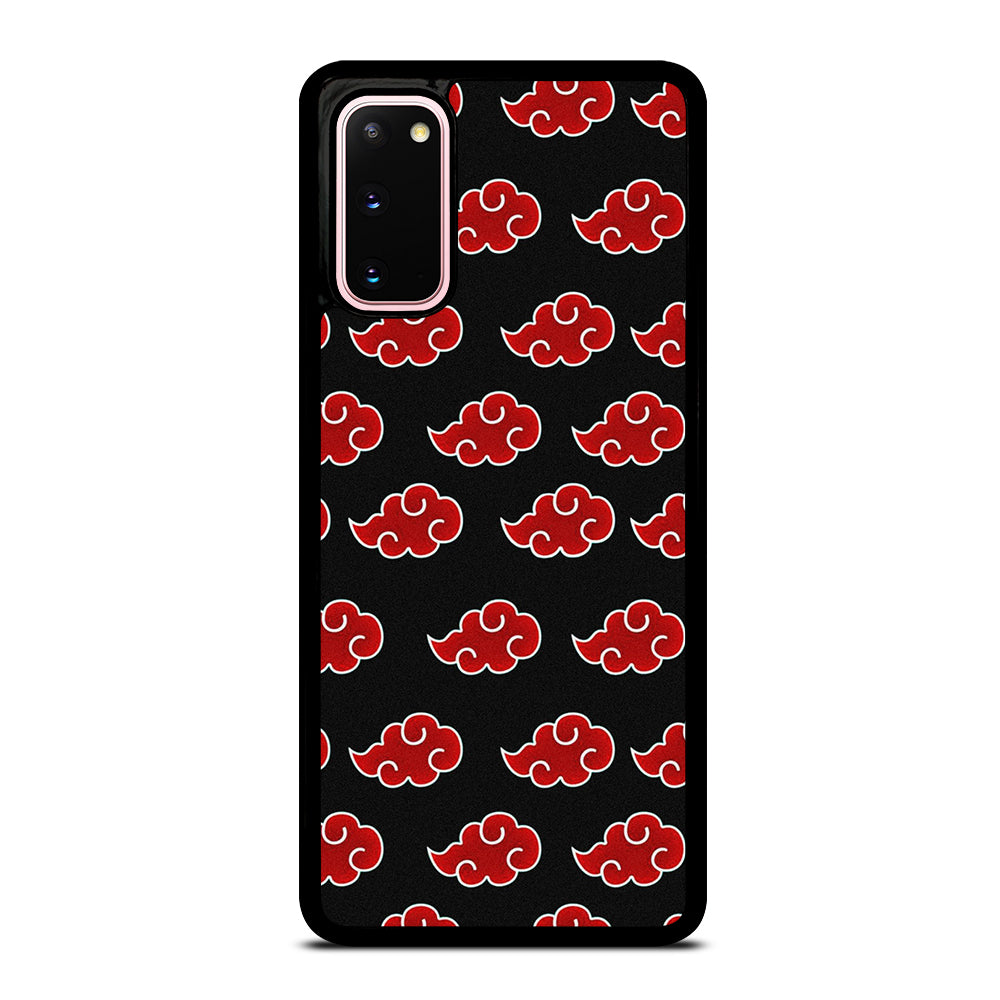 NARUTO AKATSUKI CLOUDS PATTERN Samsung Galaxy S20 Case Cover