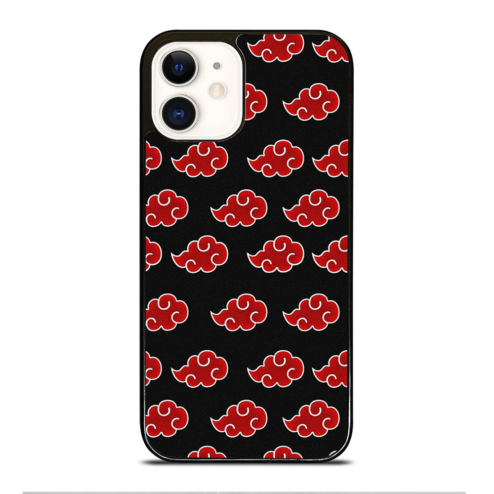 NARUTO AKATSUKI CLOUDS PATTERN iPhone 12 Case Cover