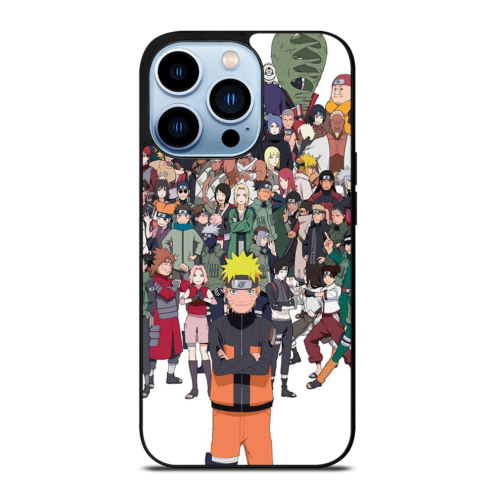 NARUTO ANIME ALL CHARACTERS 1 iPhone 13 Pro Max Case Cover