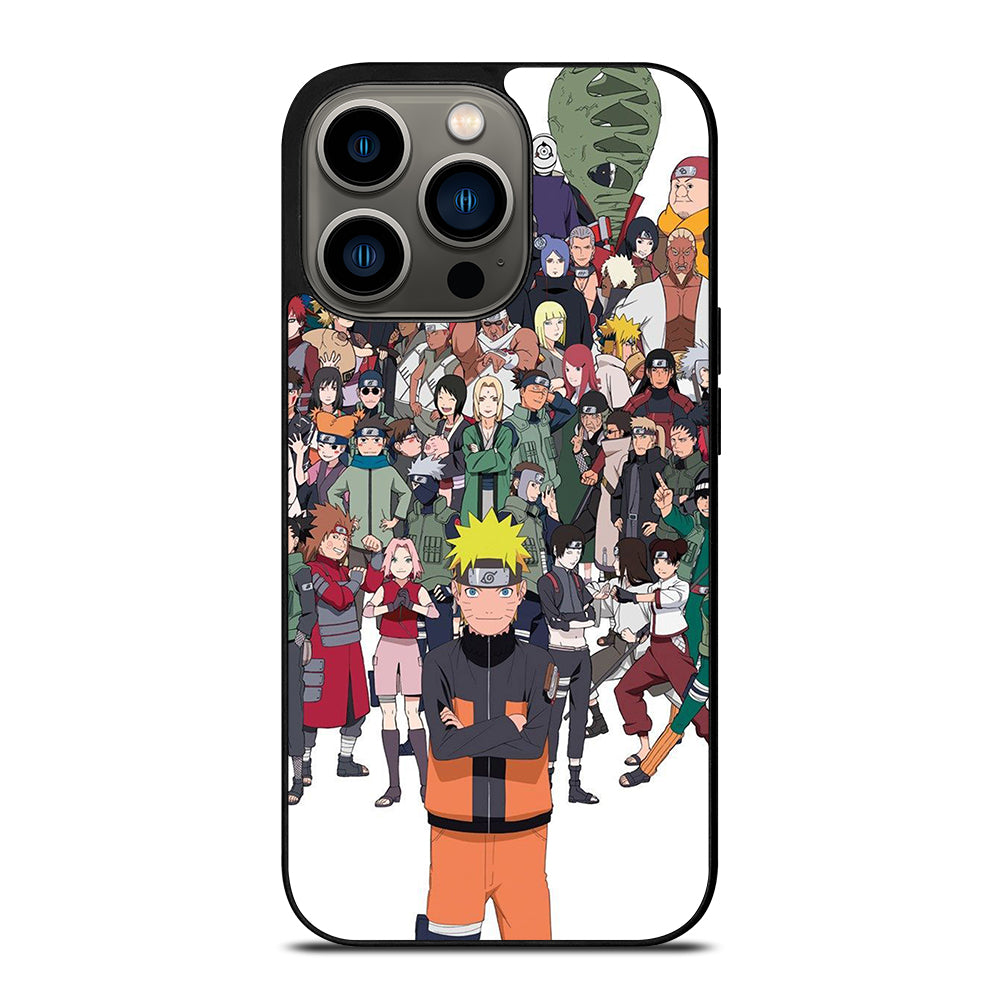 NARUTO ANIME ALL CHARACTERS 1 iPhone 13 Pro Case Cover