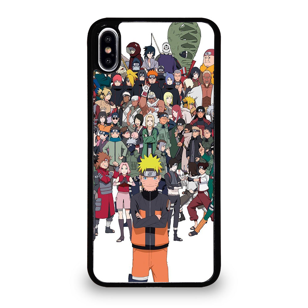 NARUTO ANIME ALL CHARACTERS 1 iPhone XS Max Case Cover