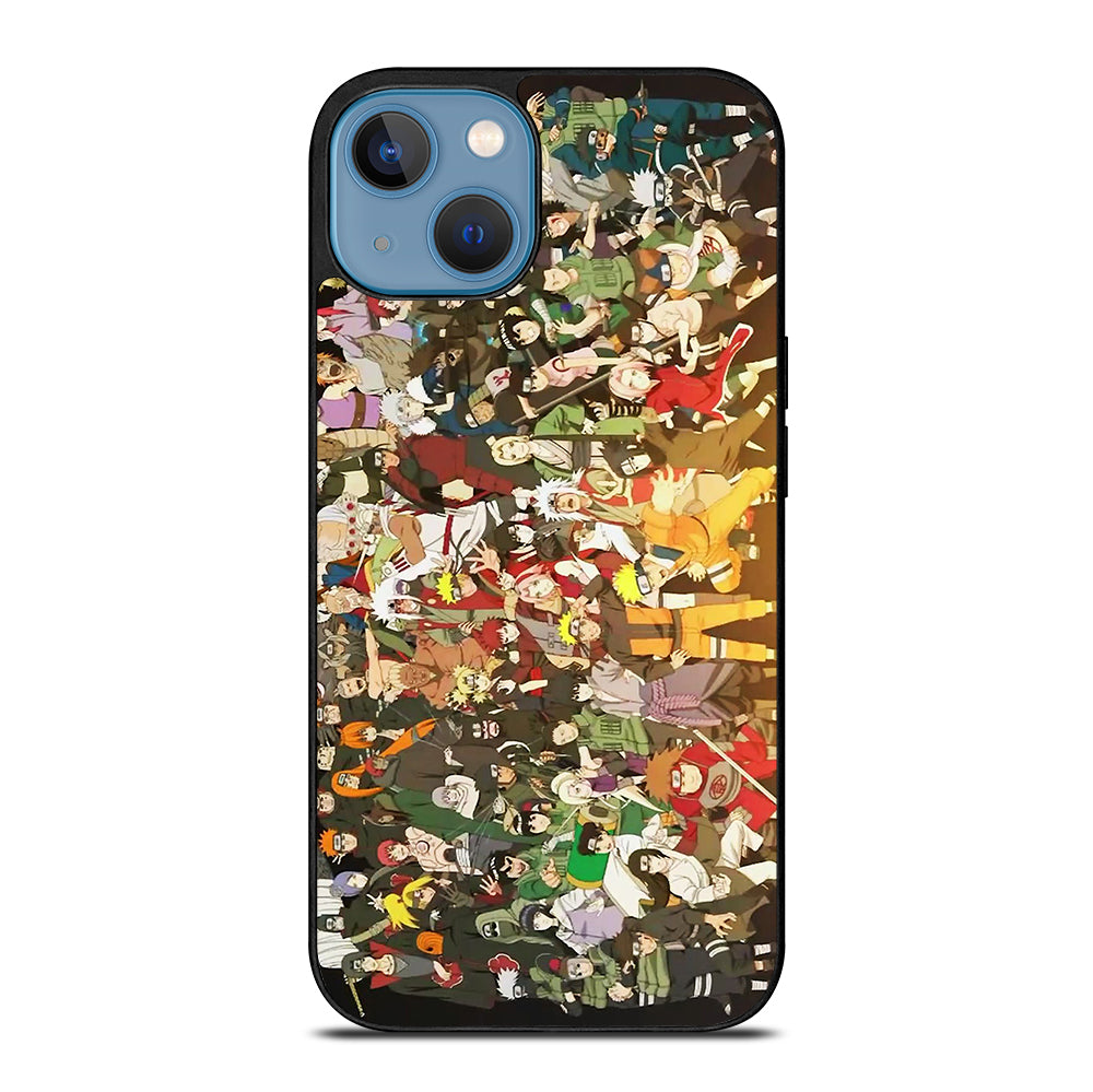 NARUTO ANIME ALL CHARACTERS 2 iPhone 13 Case Cover