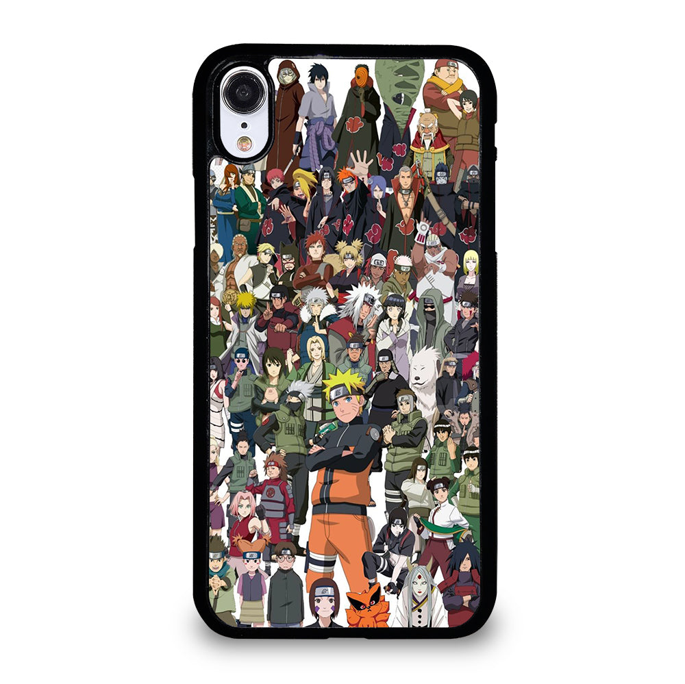 NARUTO ANIME ALL CHARACTERS 3 iPhone XR Case Cover